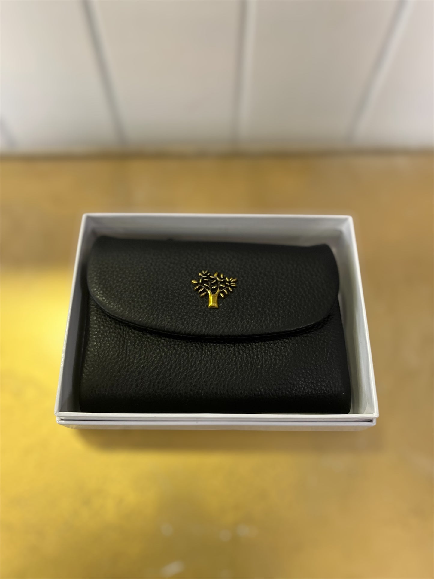 Small Leather Tree Purse