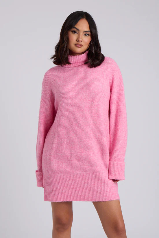 Pink Jumper Dress