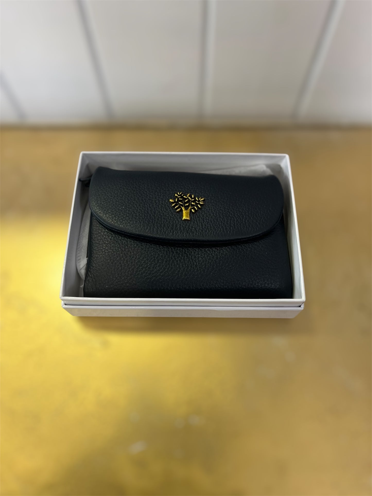 Small Leather Tree Purse