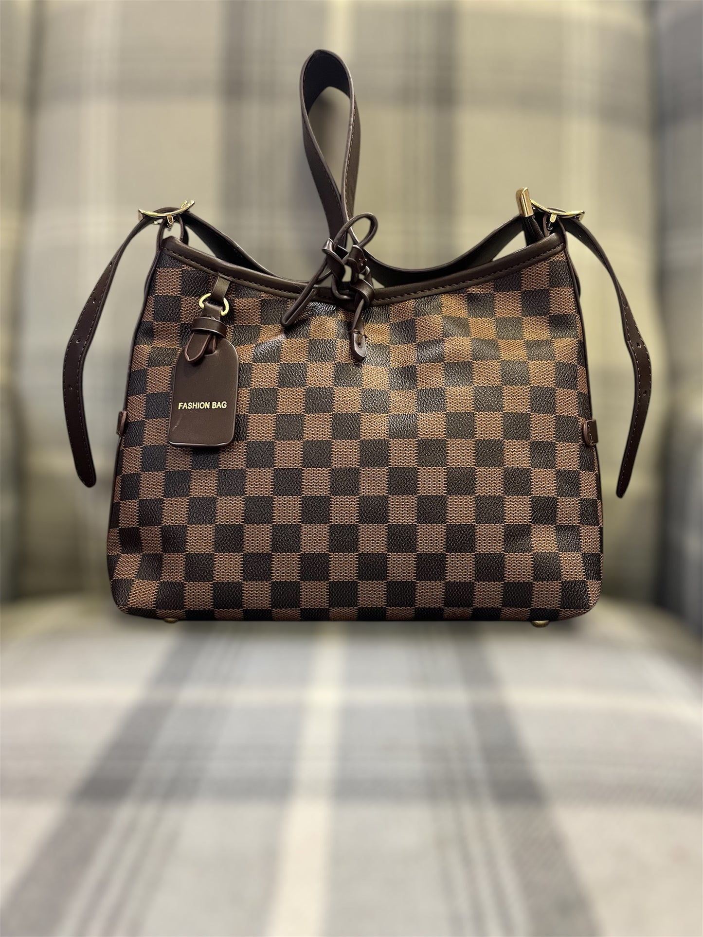 Checkerboard Handbag