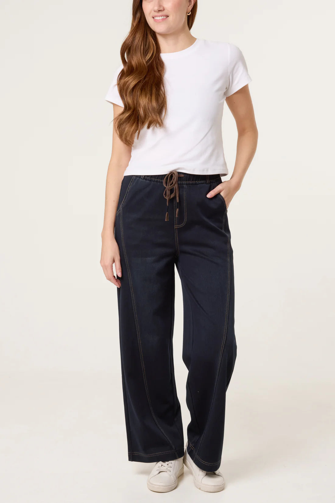 Seam Detail Jean Dark