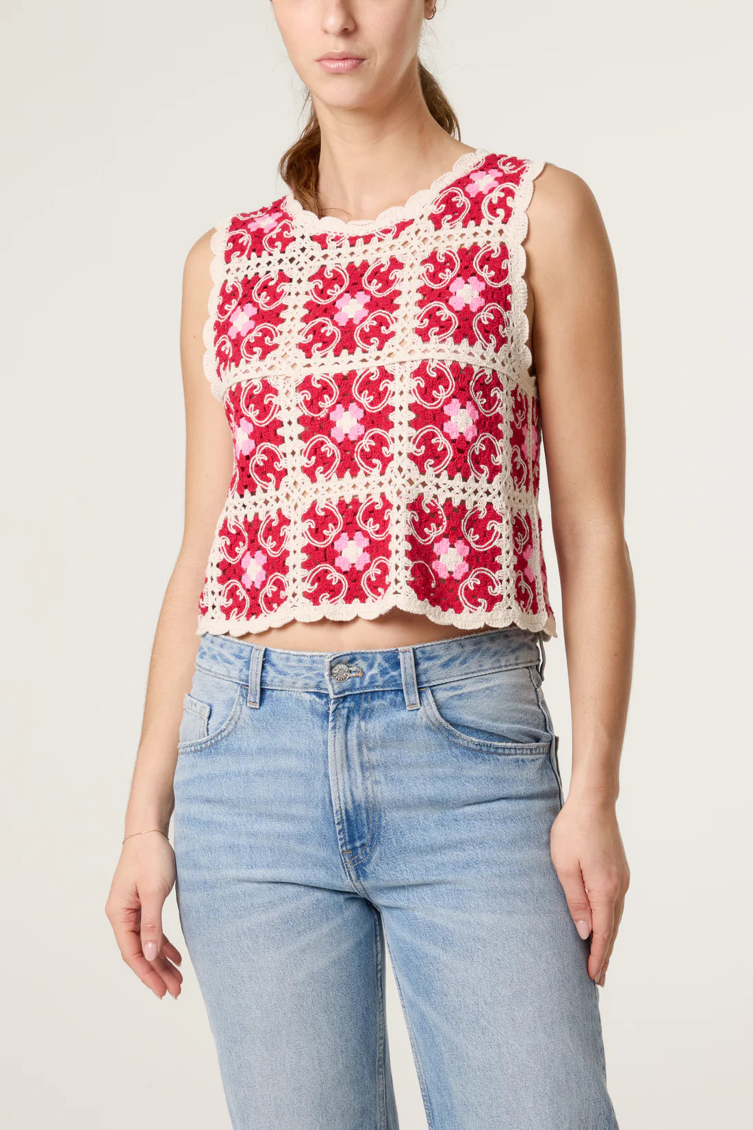 Red Patch Vest