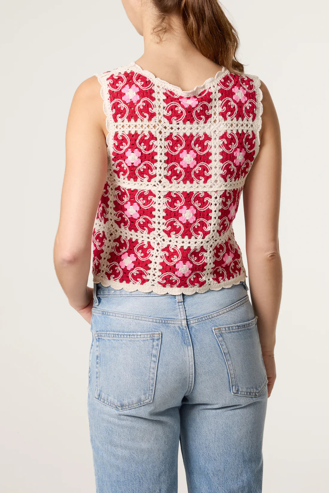 Red Patch Vest