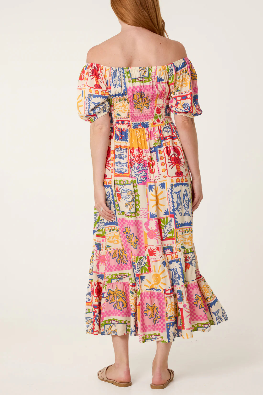 Postcard Midi Dress