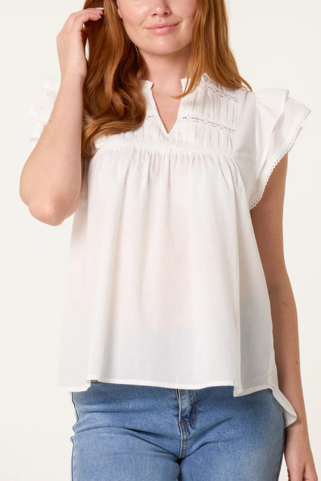 Cotton Ruffle