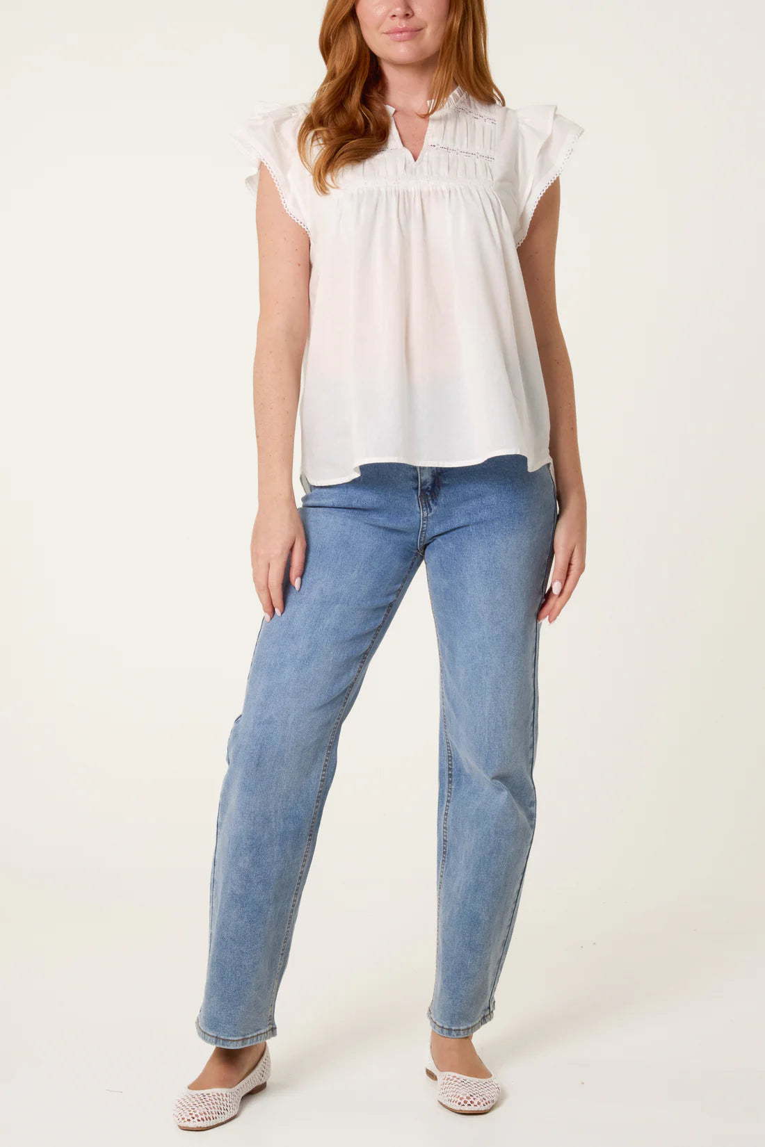 Cotton Ruffle