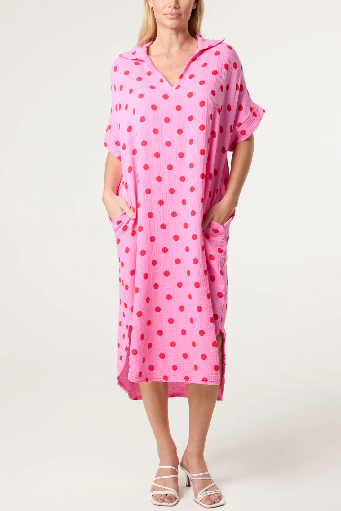 Polka Cotton Midi