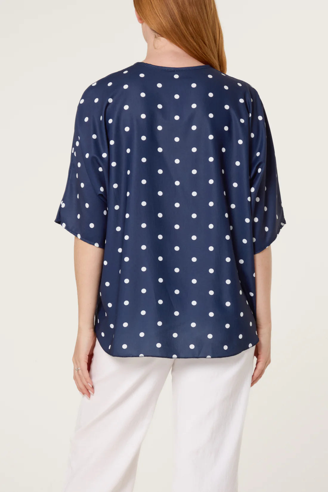 Polka Tie Front