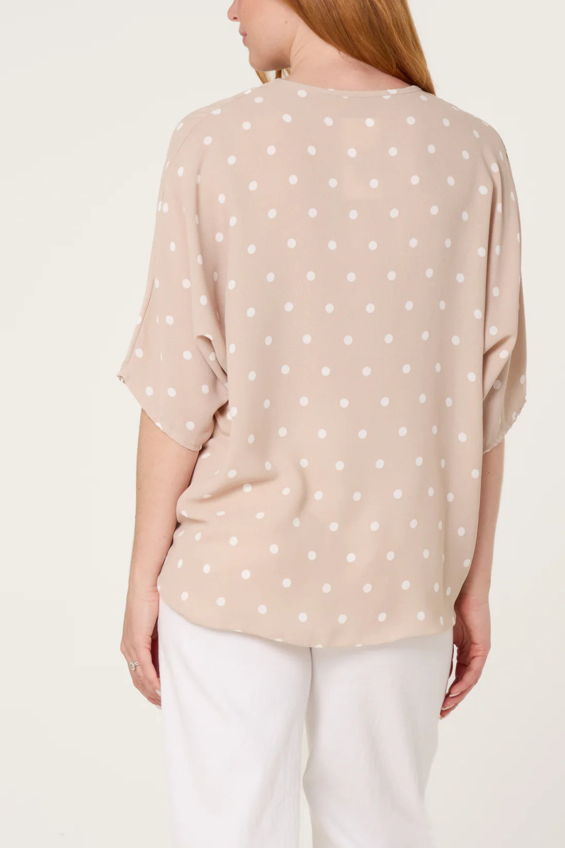 Polka Tie Front