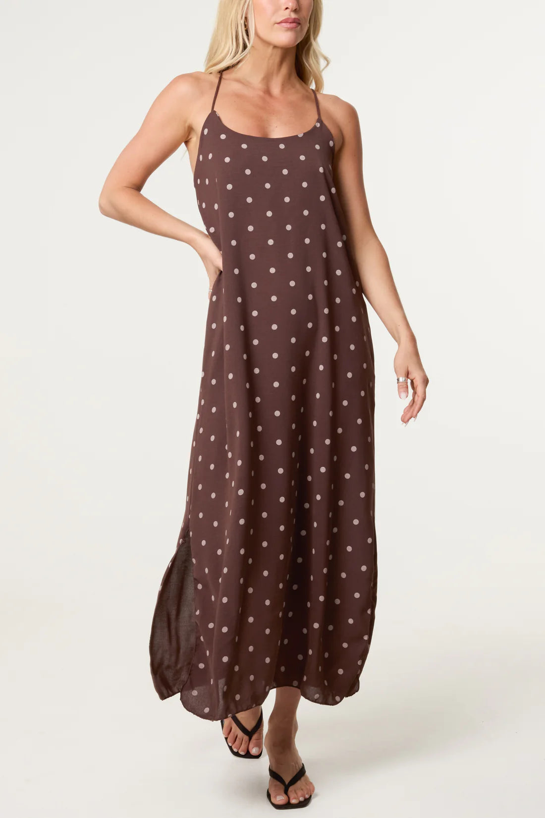 Polka Cami Maxi